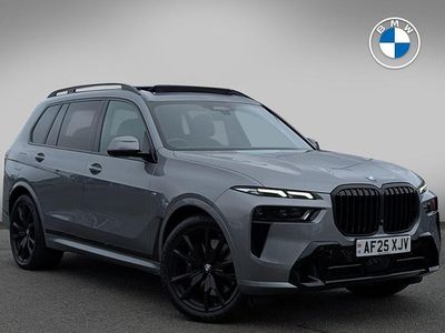 Grey Used 2025 BMW X7 M Sport SUV | £74,686 (Fair price)
