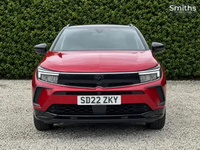 Used Vauxhall Grandland X GS Line 128 HP (94 kW) 2022 Red SUV