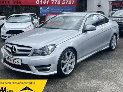 Used Mercedes C220 Sport Edition 2014 Silver Coupe