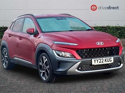 Red Used 2022 Hyundai Kona Premium SUV | £14,091 (Fair price)