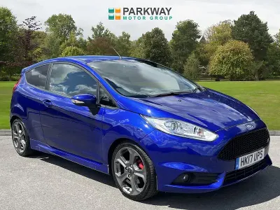 Used Ford Fiesta ST 182 HP (133 kW) 2017 Blue Hatchback