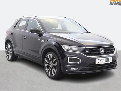 Used VW T-Roc R-line 150 HP (110 kW) 2021 Black SUV