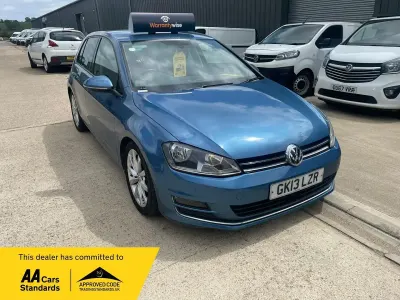 Used VW Golf VII GT 2013 Blue Hatchback