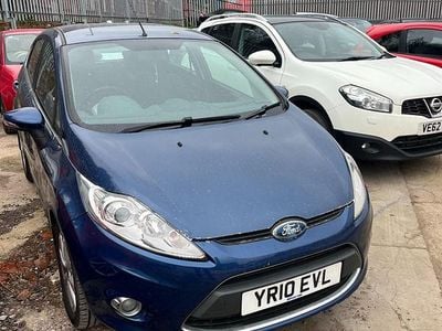 Used Ford Fiesta Zetec 70 HP (51 kW) 2010 Blue Hatchback