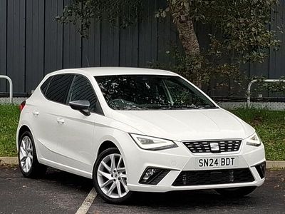 Used Seat Ibiza XCELLENCE 115 HP (84 kW) 2024 White Hatchback