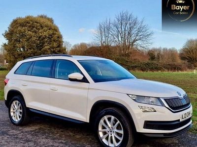 White Used 2021 Skoda Kodiaq SE SUV | £10,985