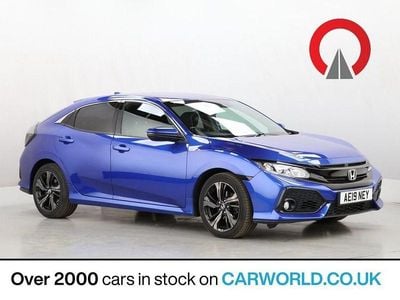 Blue Used 2019 Honda Civic SR Hatchback | £11,700 (Good price)