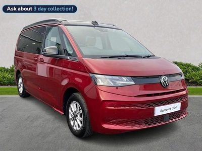 Used VW California Beach 150 HP (110 kW) 2025 Red Van