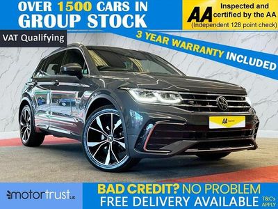Used VW Tiguan R-line 150 HP (110 kW) 2022 Grey SUV