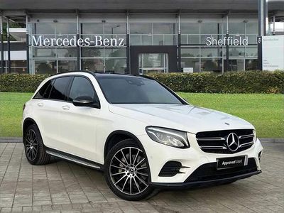 Used Mercedes GLC220 AMG Line Premium 168 HP (123 kW) 2019 White SUV