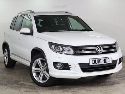 Used VW Tiguan R-line 177 HP (130 kW) 2015 White SUV
