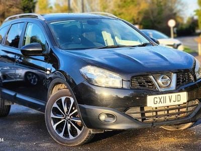 Black Used 2011 Nissan Qashqai +2 N-TEC SUV | £3,495 (Fair price)