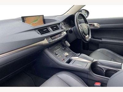 Used Lexus CT200h 136 HP (100 kW) 2021 Black Hatchback