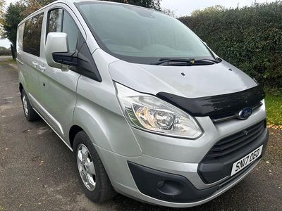 Silver Used 2017 Ford Transit Custom Limited Van | £8,950 (Fair price)