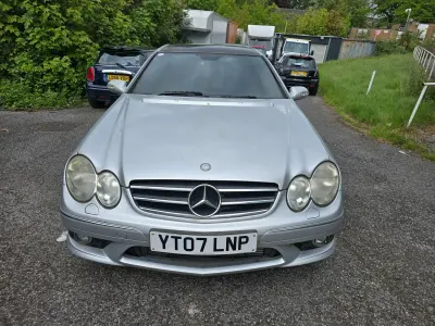 Used Mercedes CLK220 2007 Silver Coupe