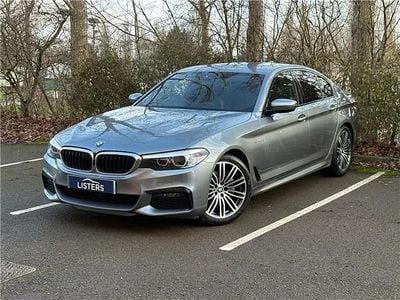 Blue Used 2018 BMW 520 M Sport Sedan | £15,150 (Fair price)