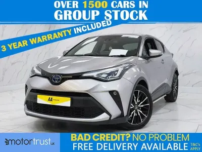 Second-hand Toyota C-HR 184 CP (135 kW) 2020 Argintiu SUV