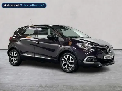Used Renault Captur Signature S 90 HP (66 kW) 2018 Mauve/black SUV