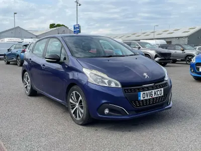 Used Peugeot 208 2016 Blue Hatchback