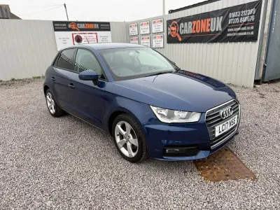 Used Audi A1 Sportback Sport 125 HP (91 kW) 2017 Blue Hatchback