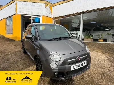 Usado Fiat 500S S 2014 Cinzento Citadino