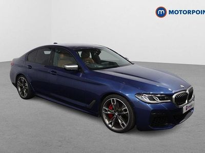 Blue Used 2021 BMW M550 Exclusive Sedan | £38,149 (Fair price)
