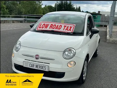 Used Fiat 500 Pop 70 HP (51 kW) 2013 White Hatchback
