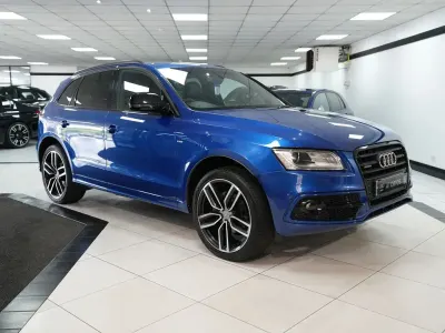 Used Audi Q5 S-line plus 190 HP (139 kW) 2016 Blue SUV