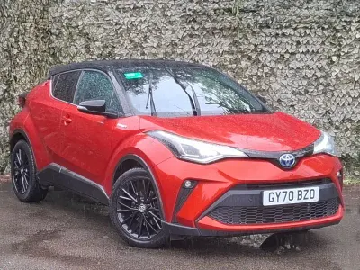 Used Toyota C-HR Edition 184 HP (135 kW) 2020 Orange SUV