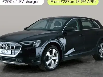 Used Audi e-tron Comfort 230 kW (313 HP) 2021 Black SUV