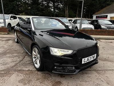 Black Used 2013 Audi A5 Cabriolet S-Line Cabriolet | £5,799 (Fair price)