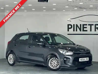 Used Kia Rio 76 HP (55 kW) 2017 Grey Hatchback