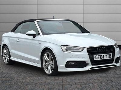 Used Audi A3 Cabriolet S-Line 150 HP (110 kW) 2014 Glacier white Cabriolet