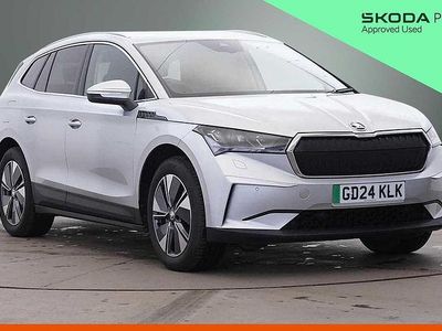Used Skoda Enyaq iV 154 kW (210 HP) 2024 Brilliant silver metallic SUV
