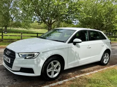 Used Audi A3 Sportback Performance 116 HP (85 kW) 2017 White Hatchback