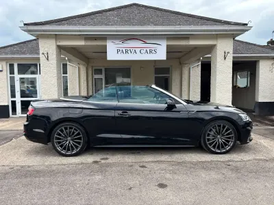 Used Audi A5 Cabriolet S-Line 2017 Black Cabriolet