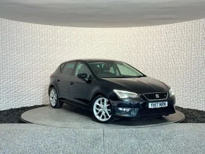 Second-hand Seat Leon FR 184 CP (135 kW) 2017 Negru Hatchback