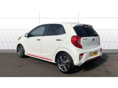 Used Kia Picanto GT-Line S 83 HP (61 kW) 2017 White Hatchback