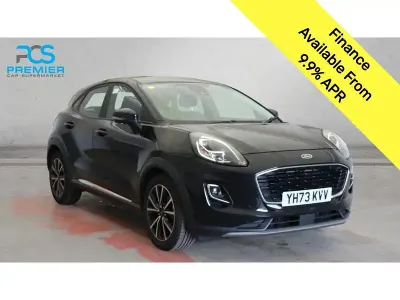 Used Ford Puma Titanium 125 HP (91 kW) 2023 Agate black (premium paint) SUV