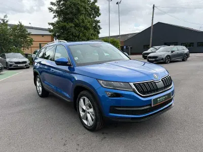 Used Skoda Kodiaq 140 HP (102 kW) 2020 Blue SUV