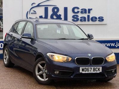 Used BMW 118 Advantage 136 HP (100 kW) 2018 Blue Hatchback