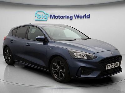 Used Ford Focus ST-Line 125 HP (91 kW) 2021 Blue Hatchback