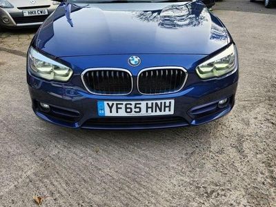 Used BMW 116 Sport Line 2015 Blue Hatchback