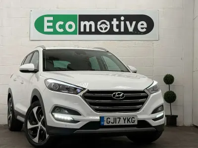 Used Hyundai Tucson Premium 141 HP (103 kW) 2017 White SUV