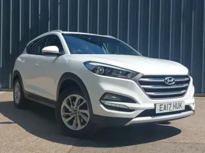 Used Hyundai Tucson SE 132 HP (97 kW) 2017 White SUV