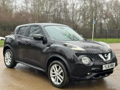 Used Nissan Juke N-Connecta 110 HP (80 kW) 2016 Black SUV