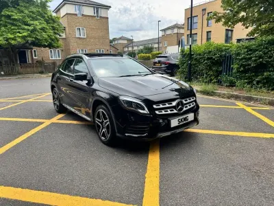 Used Mercedes GLA200 AMG line 156 HP (114 kW) 2018 Black SUV