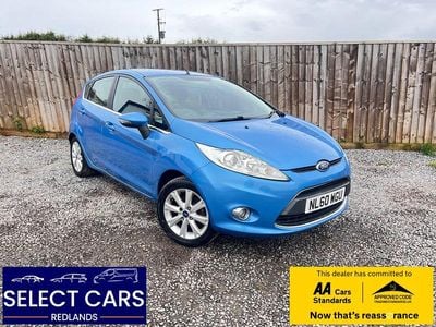 Used Ford Fiesta Zetec 94 HP (69 kW) 2010 Blue Hatchback