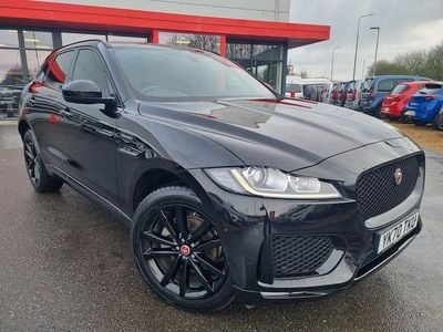 Begagnad Jaguar F-Pace Chequered Flag 180 HK (132 kW) 2020 Svart SUV
