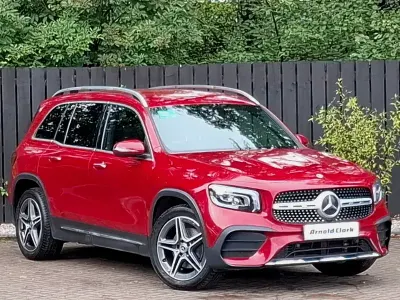 Used Mercedes GLB200 AMG Line Premium 163 HP (119 kW) 2022 Red SUV